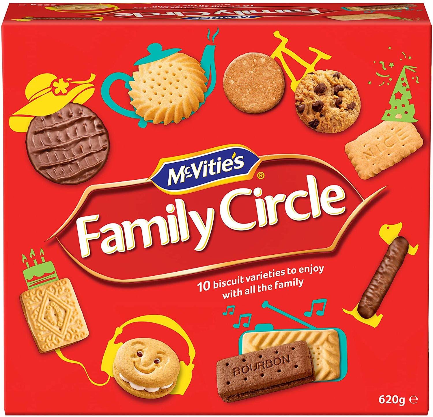 McVitie's Family Circle Biscuits (670g) image
