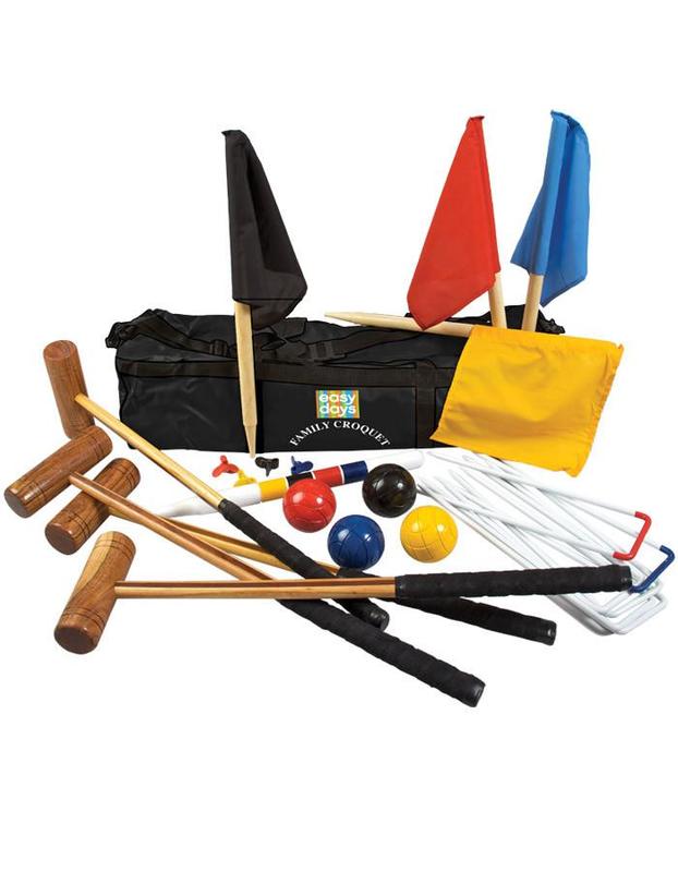 Buy Super Family Croquet Set at Mighty Ape NZ