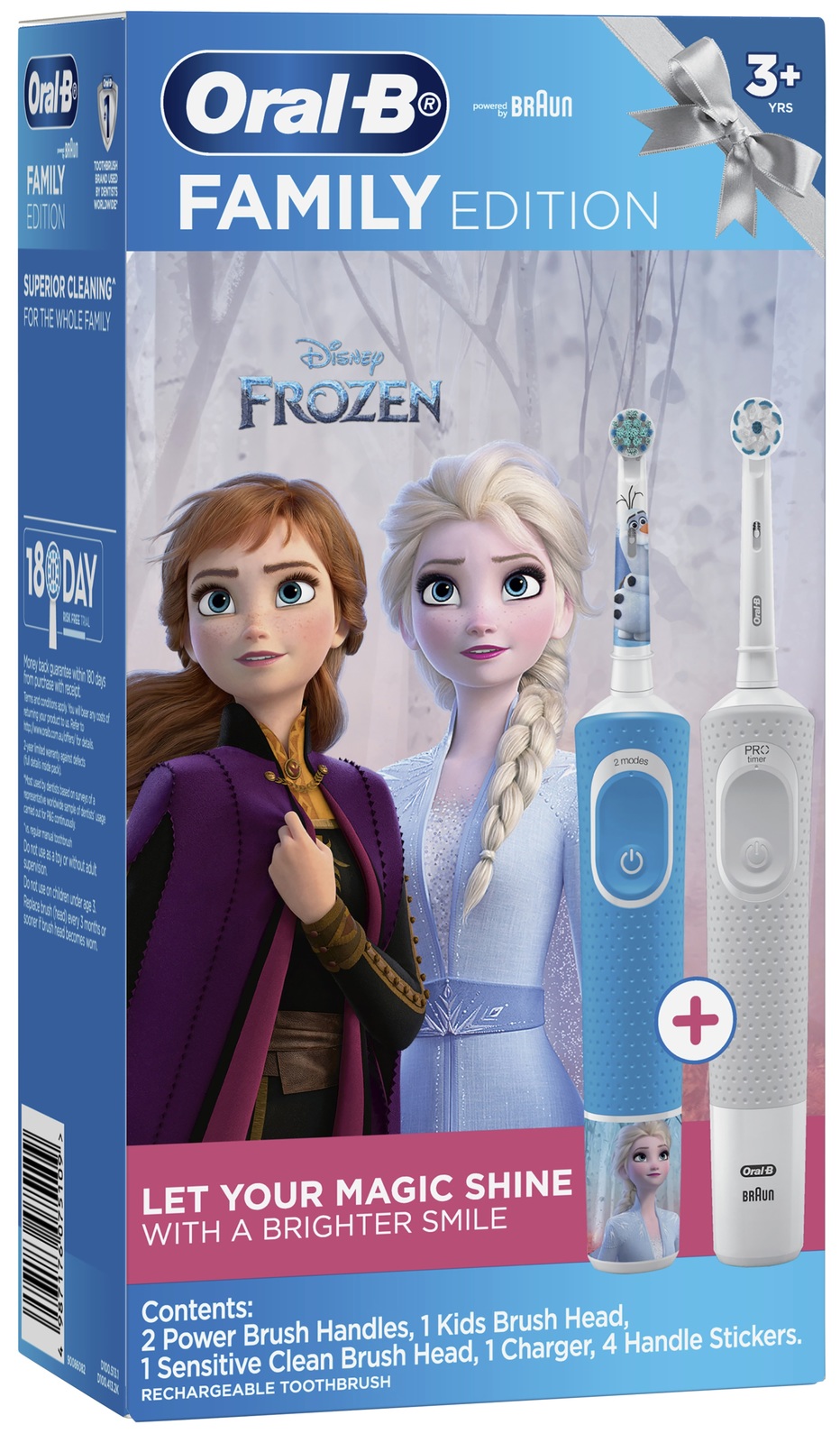 Buy OralB Frozen Electric Toothbrush Family Pack at Mighty Ape NZ