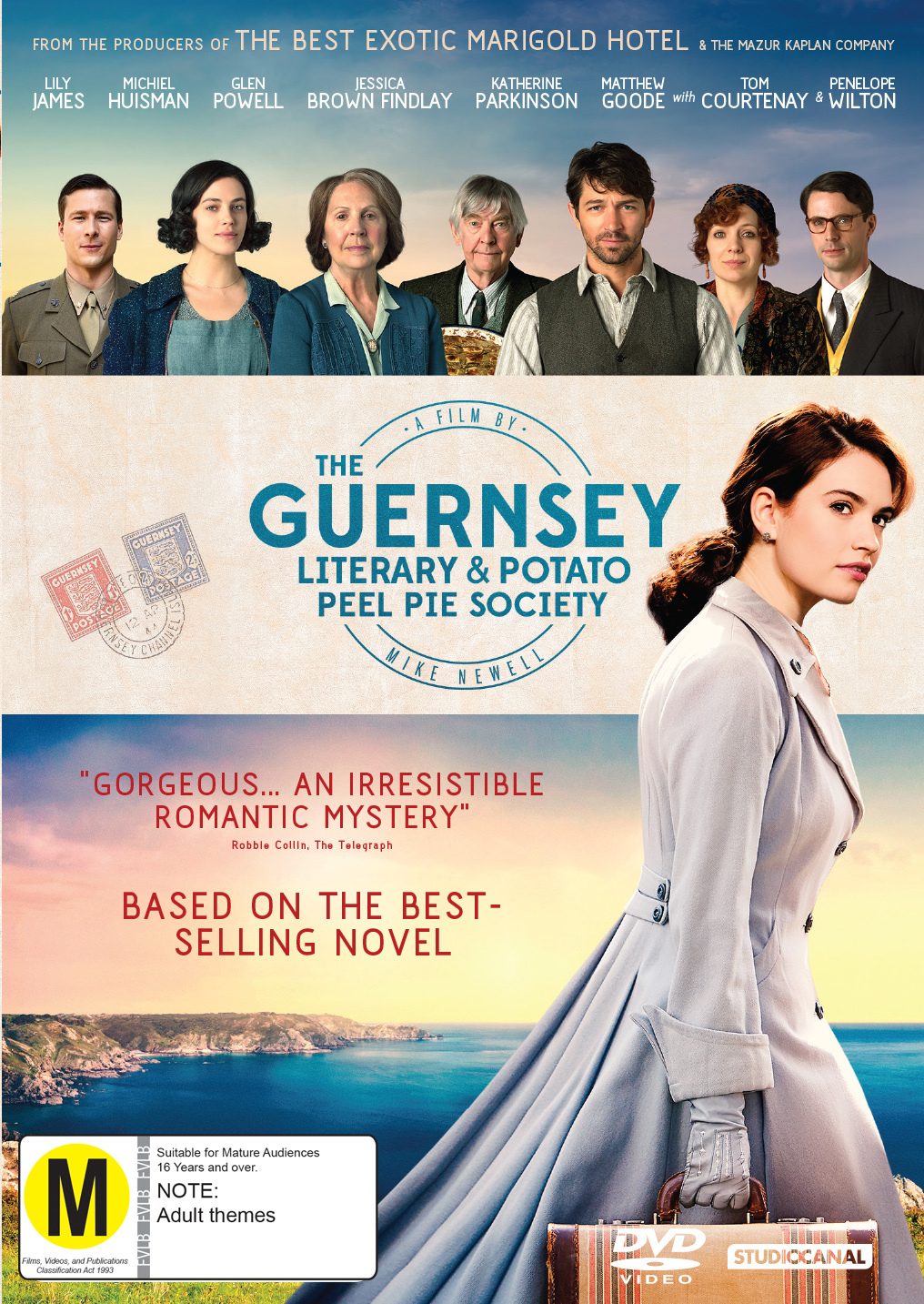 The Guernsey Literary And Potato Peel Society on DVD image