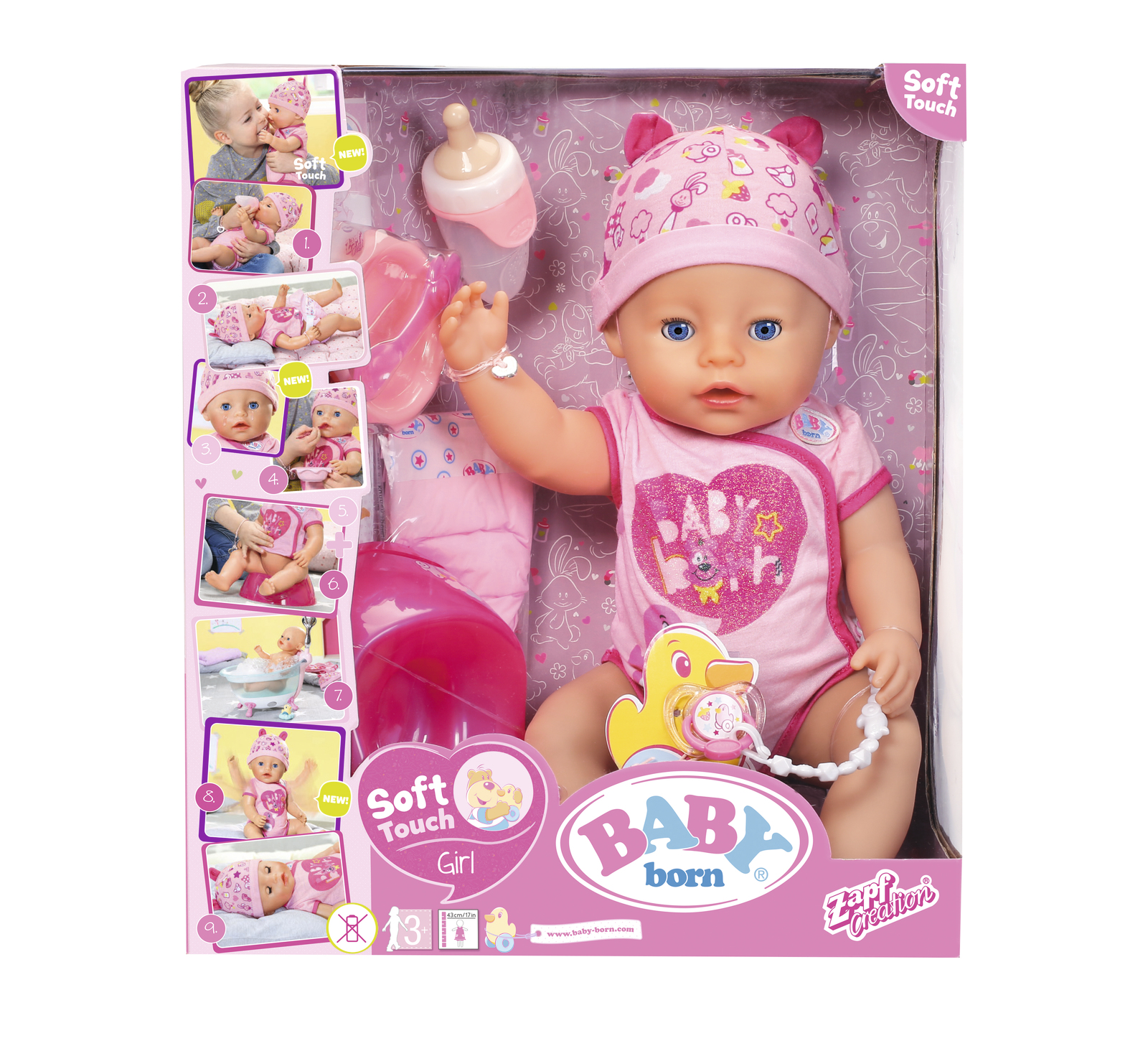 Baby Born: Soft Touch Doll - 43cm