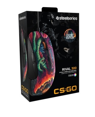 SteelSeries Rival 300 CS:GO Hyper Beast Edition for PC Games image