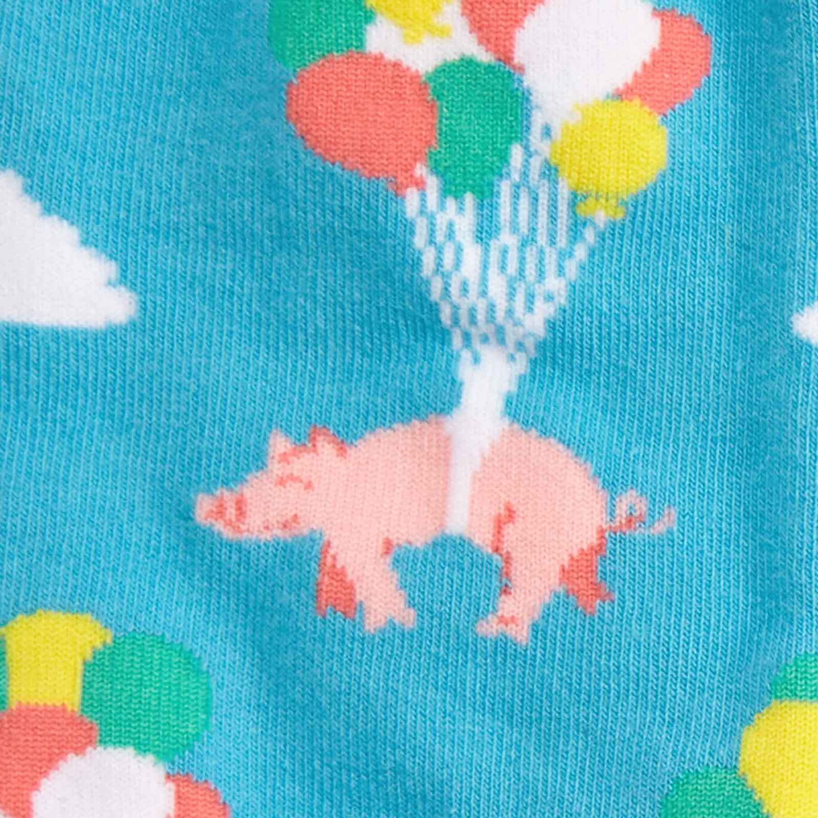 Women's - Pigs Can Fly Knee High Socks image