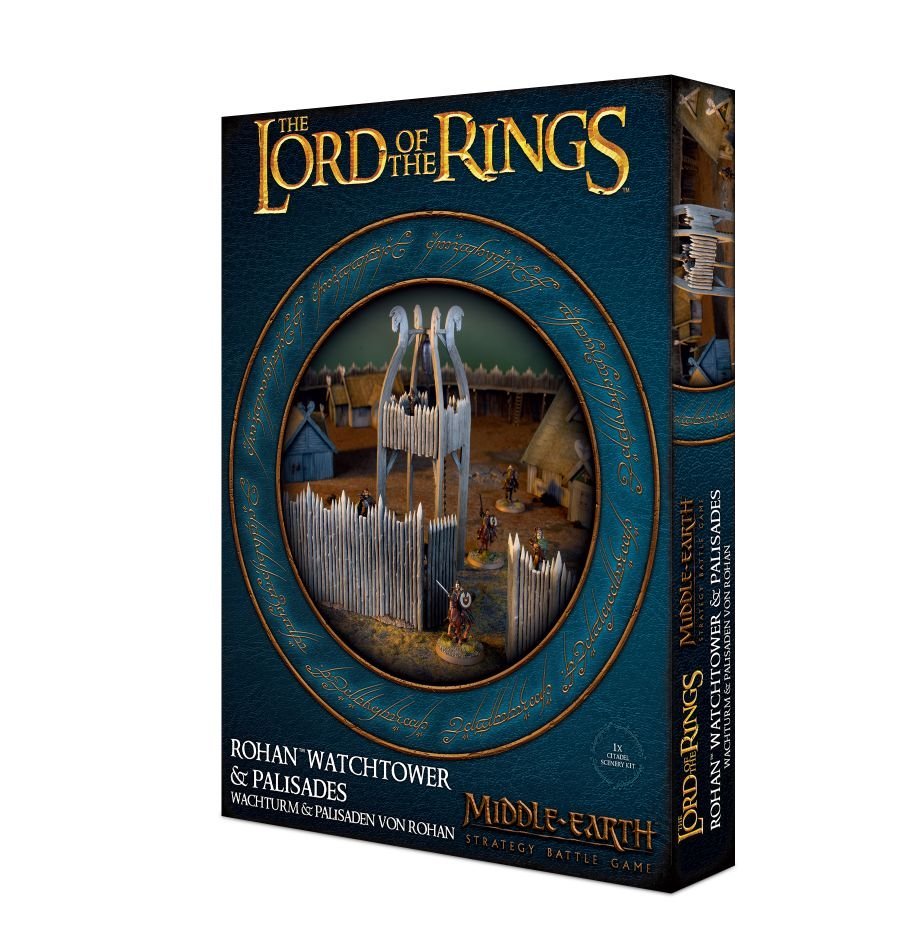 Middle Earth Strategy Battle Game: Rohan Watchtower & Palisades image