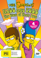 The Simpsons - Kiss And Tell: The Story Of Their Love on DVD The Simpsons - Kiss And Tell: The Story Of Their Love on DVD