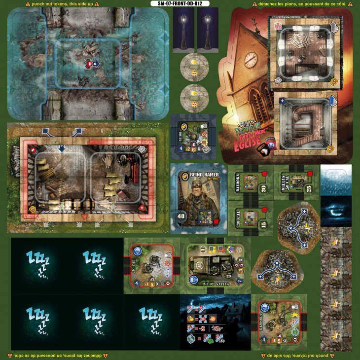 Heroes of Normandie SainteMere Eglise Board Game at Mighty Ape NZ