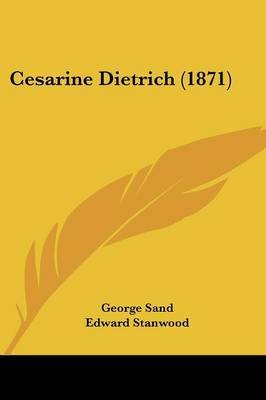 Cesarine Dietrich (1871) by George Sand image