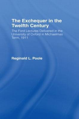 Exchequer in the 12th Century by Reginald Lane Poole image
