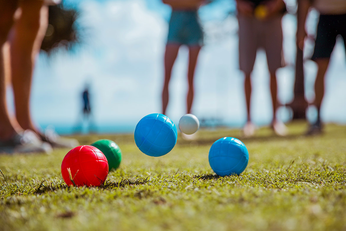 Buy Family Bocce Set Lawn Game at Mighty Ape NZ