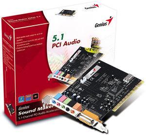 Genius Sound Maker Value 5.1 PCI Sound Card image