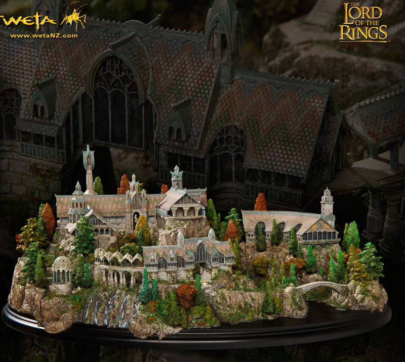Lord of the Rings Rivendell Environment Statue by Weta at Mighty Ape NZ