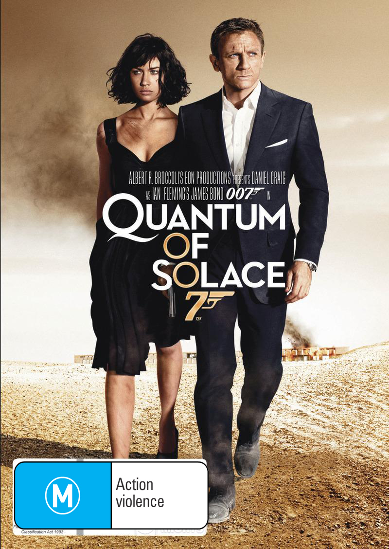 Quantum of Solace (2012 Version) on DVD image