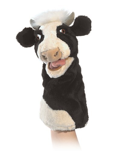 Folkmanis Hand Puppet - Stage Cow