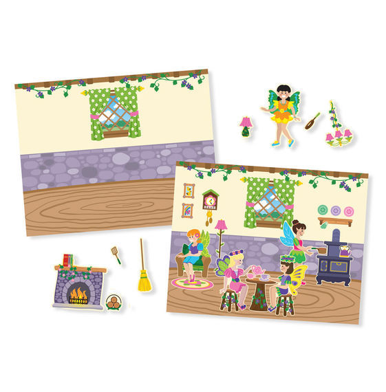 Melissa & Doug: Fairies Reusable Sticker Pad