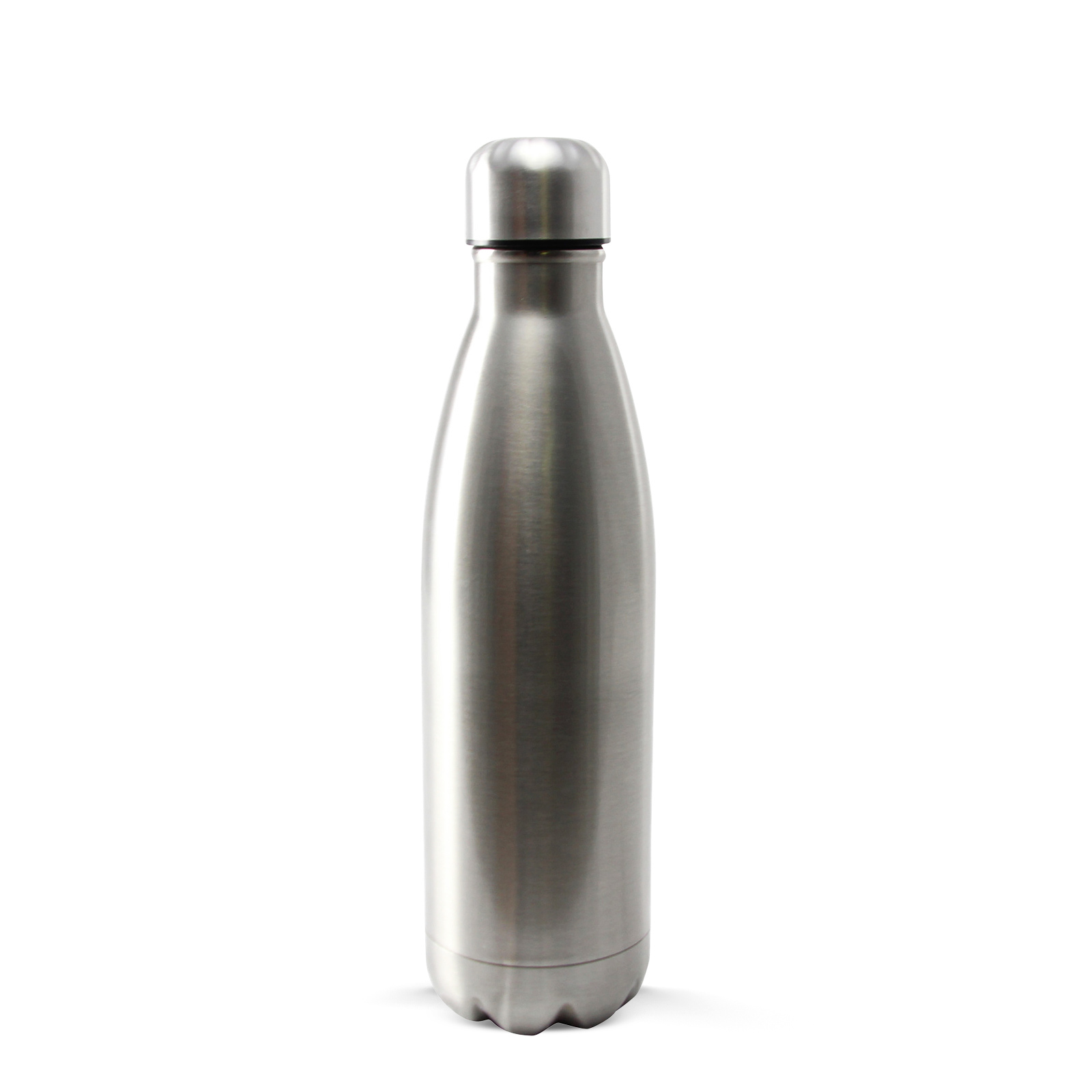 Insulated Stainless Steel Bottle 500ml Gloss Stainless Steel at