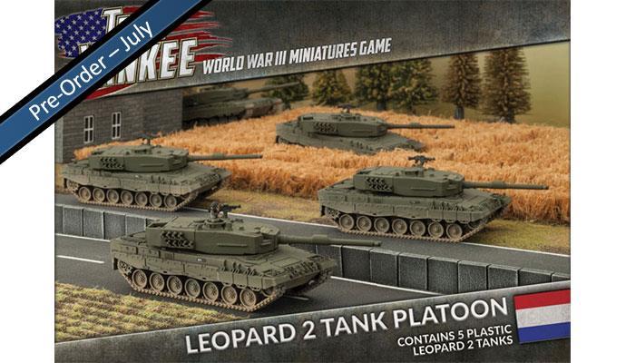 Team Yankee: Dutch Leopard 2 Tank Platoon