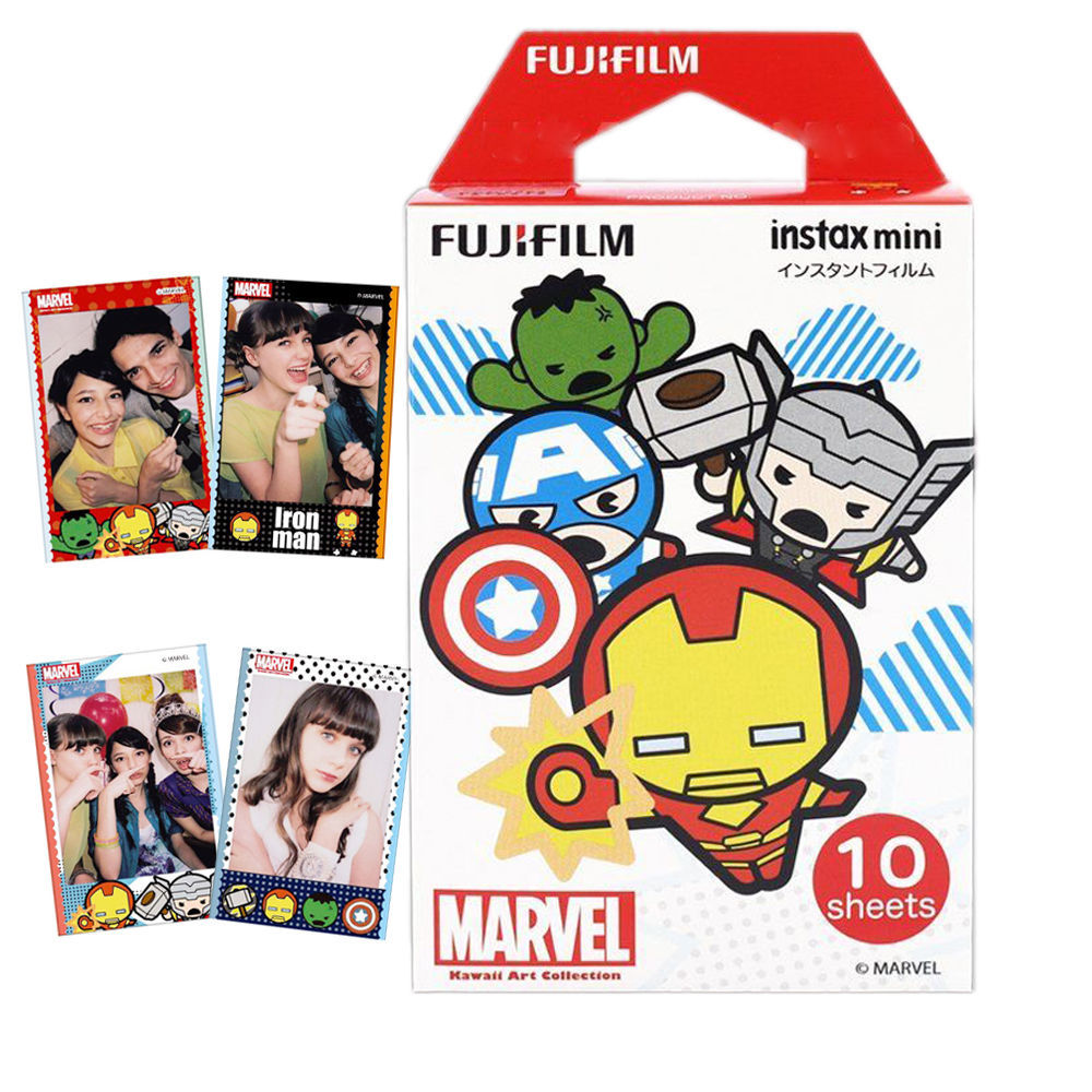 Fujifilm Instax Mini Film 10 Pack - Marvel Avengers image