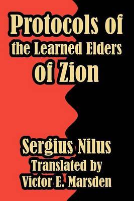 Protocols of the Learned Elders of Zion by Sergius Nilus image