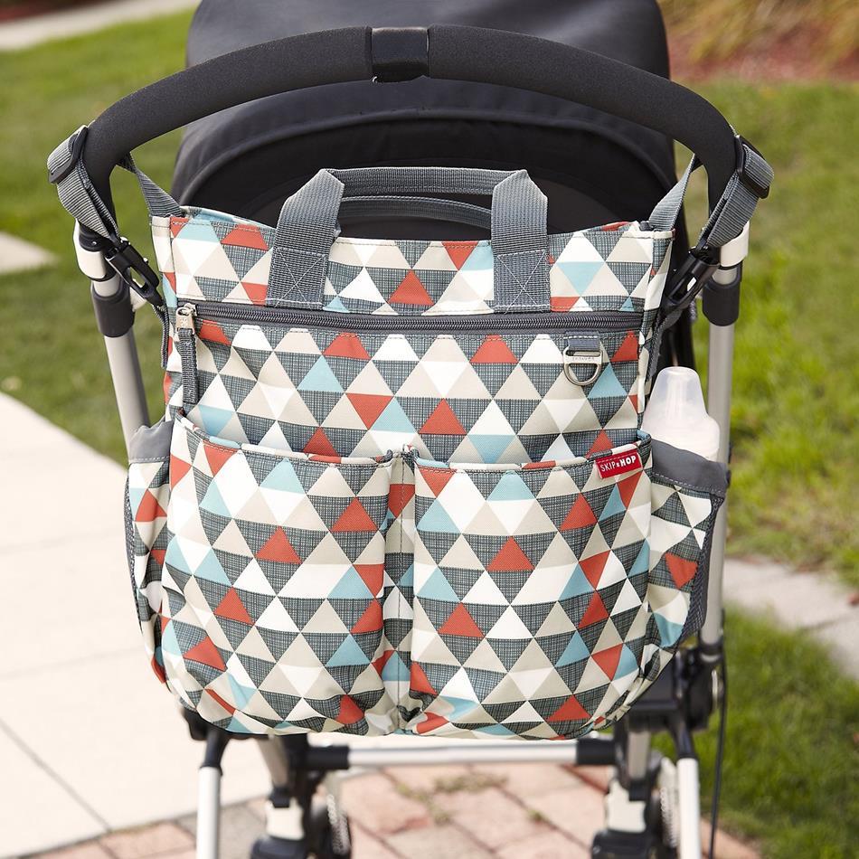 Skip Hop: Duo Signature Nappy Bag - Triangles image