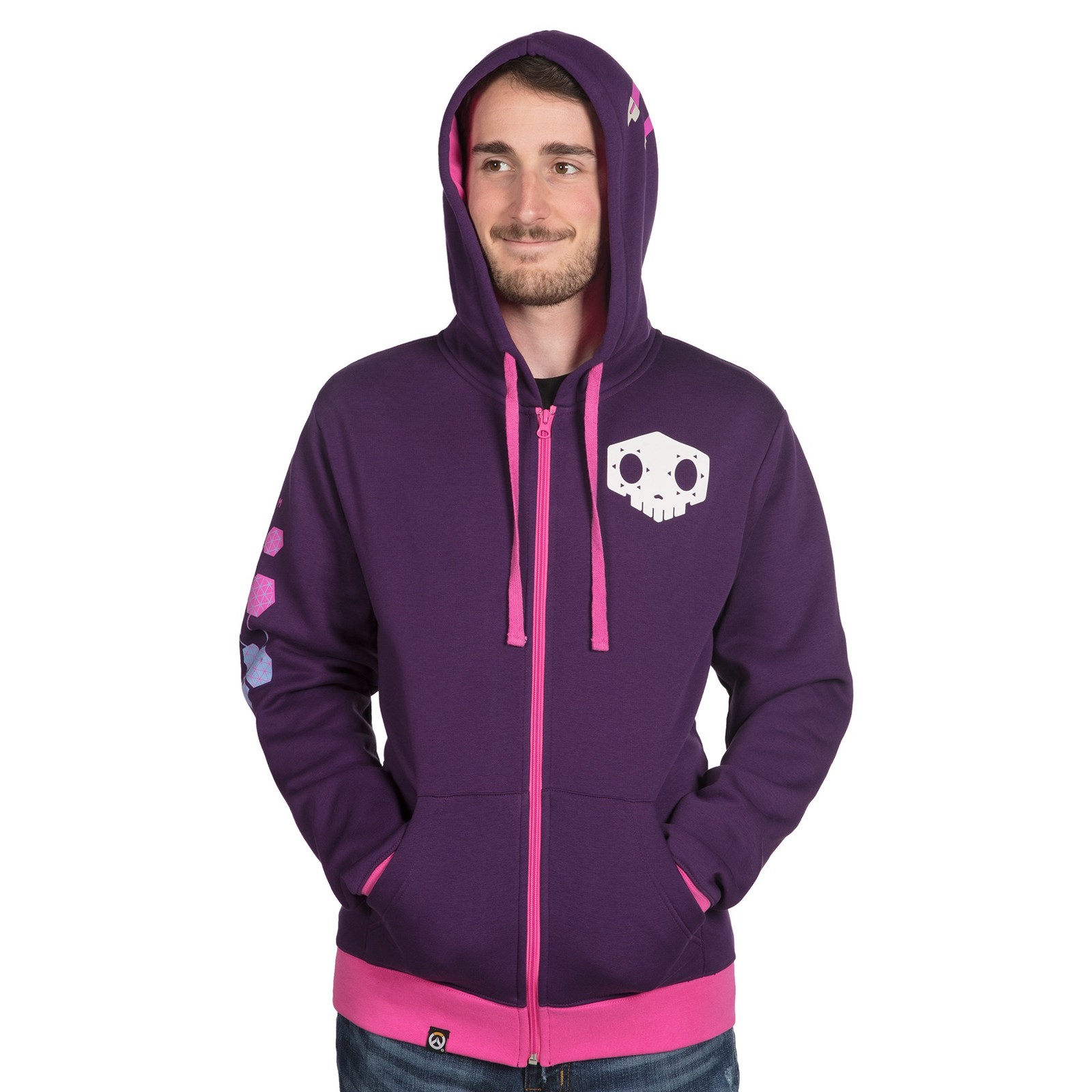 Overwatch Ultimate Sombra Zip-Up Hoodie (2XL) image