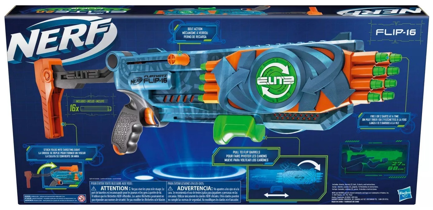 Nerf: Elite 2.0 - Flip 16 Blaster image