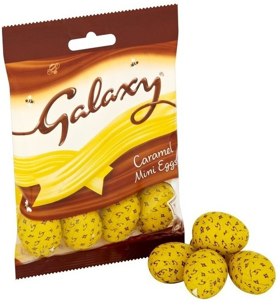 Galaxy Chocolate Caramel Mini Eggs Bag (84g) at Mighty Ape NZ