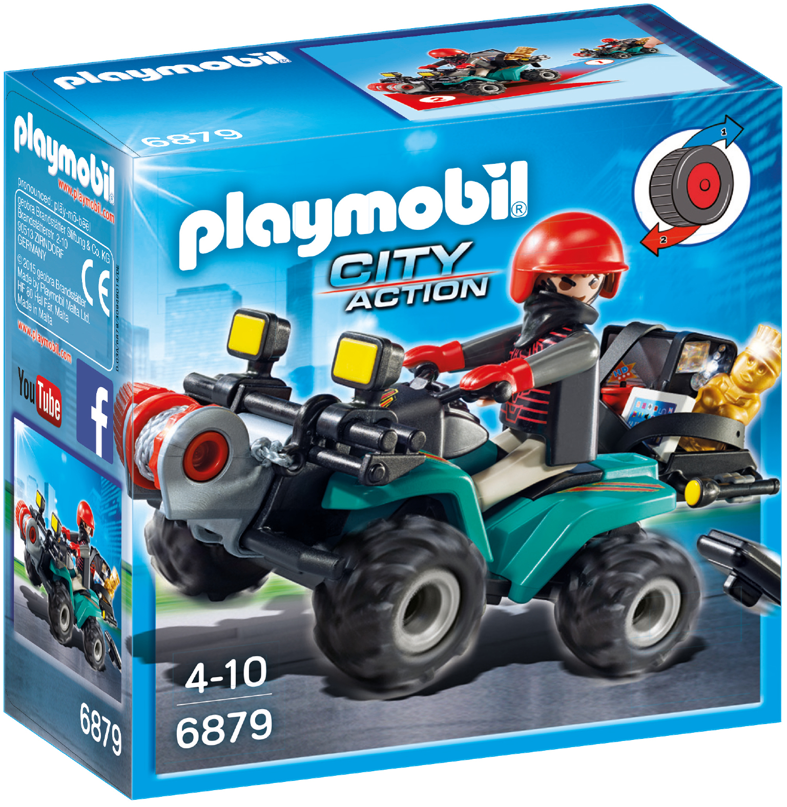 Playmobil: Robber's Quad with Loot image