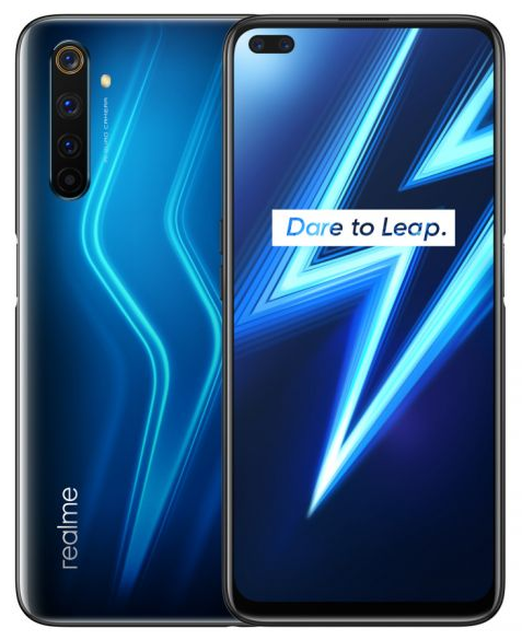 Realme 6 Pro (128GB/8GB RAM) - Lightning Blue image