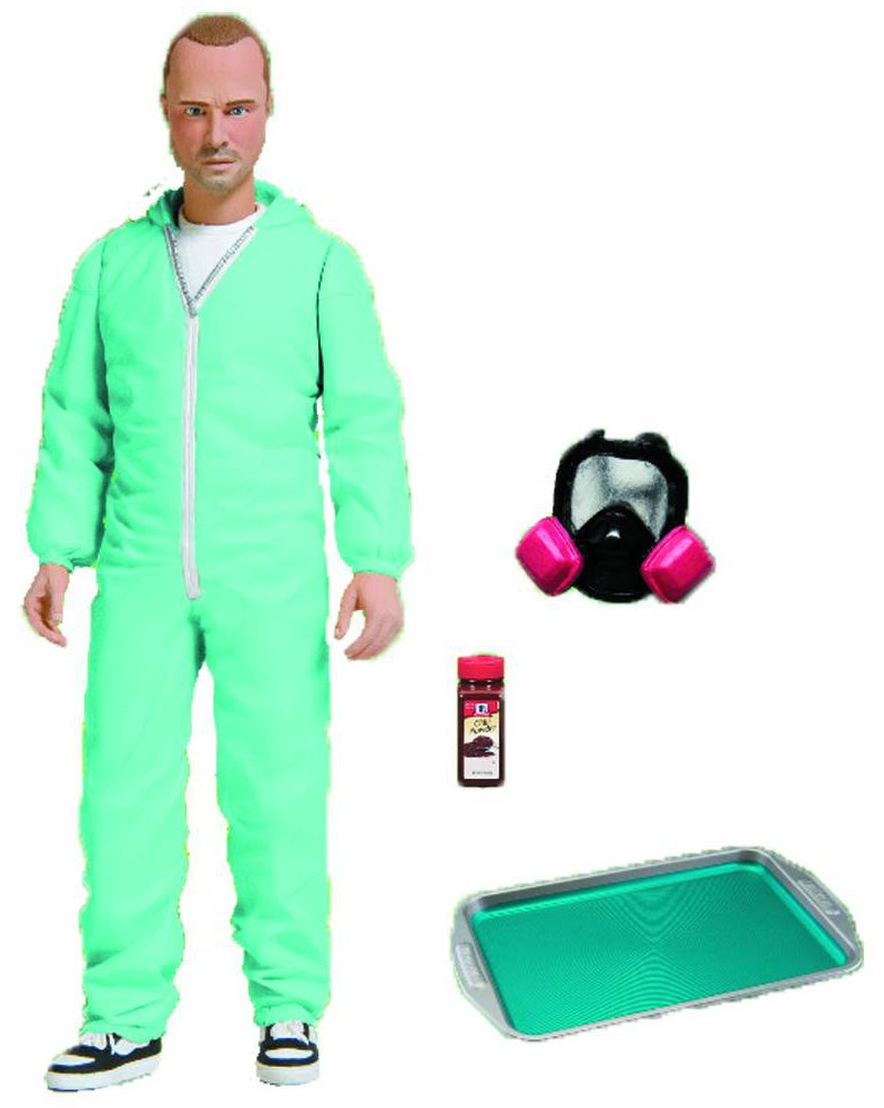 Breaking Bad Jesse Pinkman in Blue Hazmat Suit 6Inch Action Figure