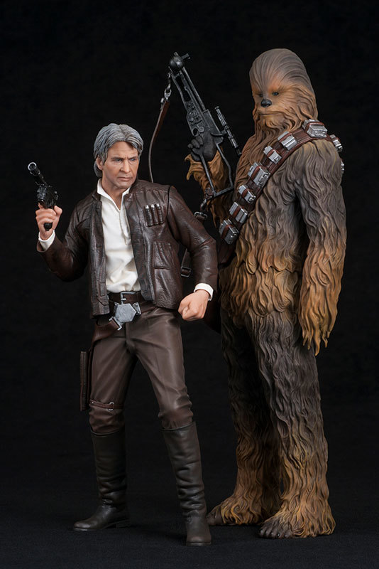 1/10 Han Solo & Chewbacca - Artfx+ Figure Set image