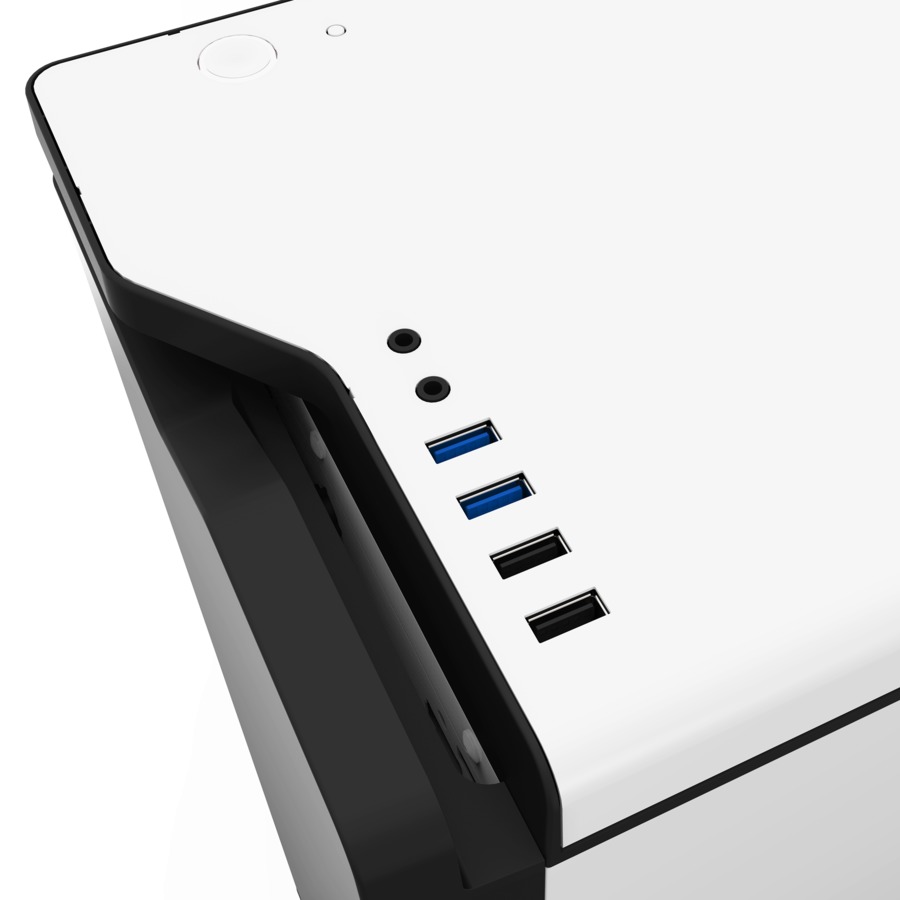 NZXT H440 Mid Tower Case 2015 Edition - White image