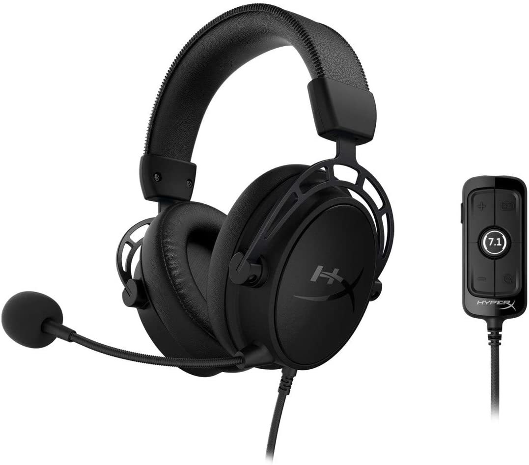 HyperX Cloud Alpha S Gaming Headset (Blackout) for PC image