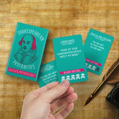 Gift Republic: Shakespearean Profanities Cards image