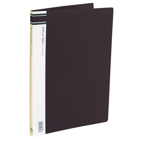 Buy FM A4 40 Pocket Display Book Black at Mighty Ape NZ