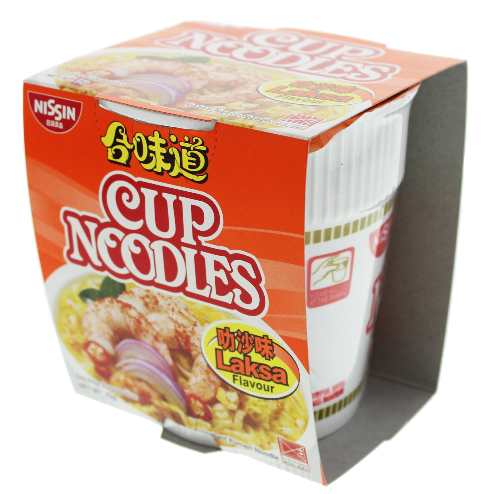 Nissin Laksa Cup Noodles 75g - 12 pack image