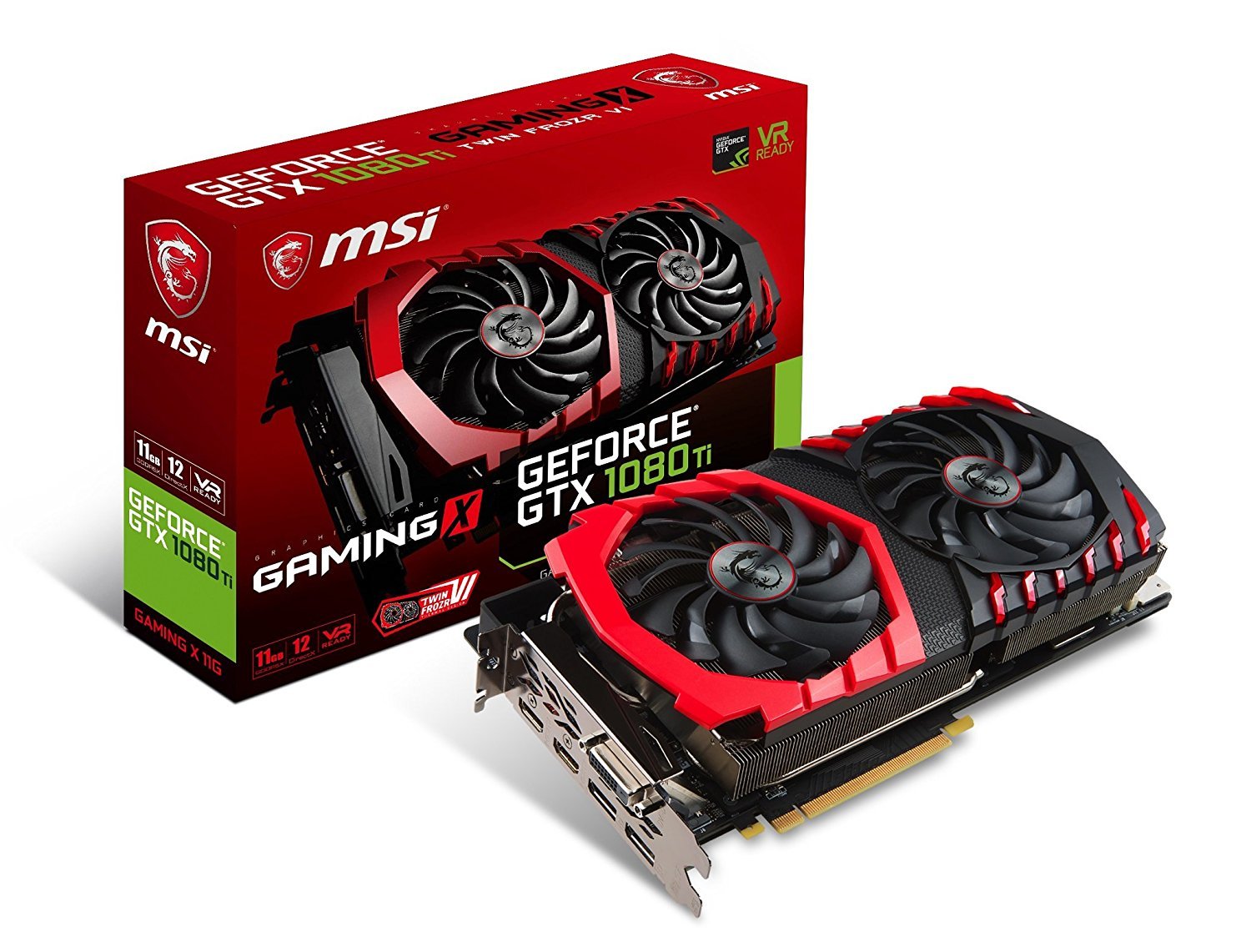 MSI GeForce GTX 1080 TI Gaming X 11GB Graphics Card