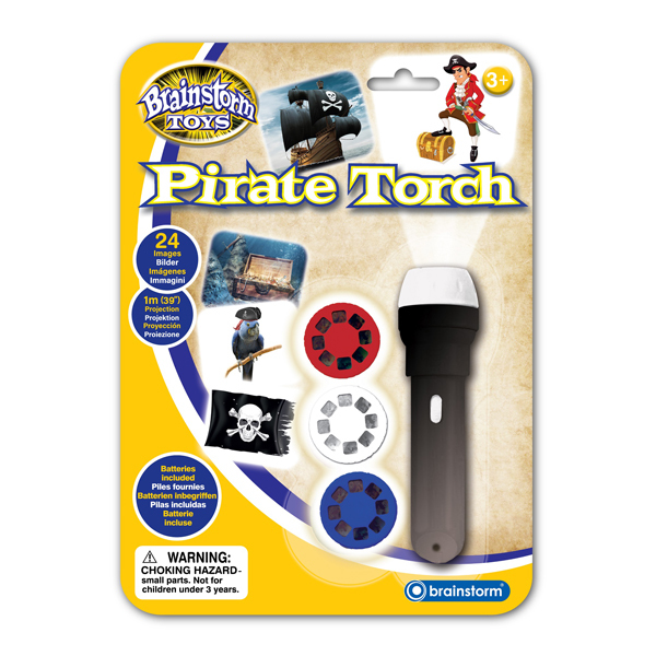 Brainstorm Toys Pirate Torch Projector Toy At Mighty
