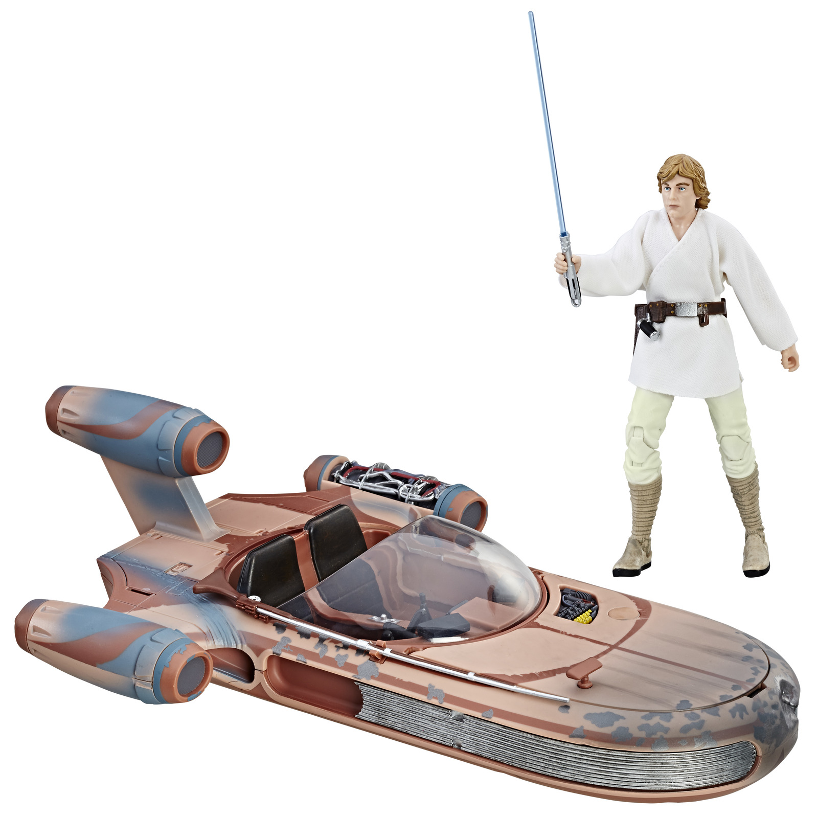 Star Wars: The Black Series - Luke Skywalker & Landspeeder