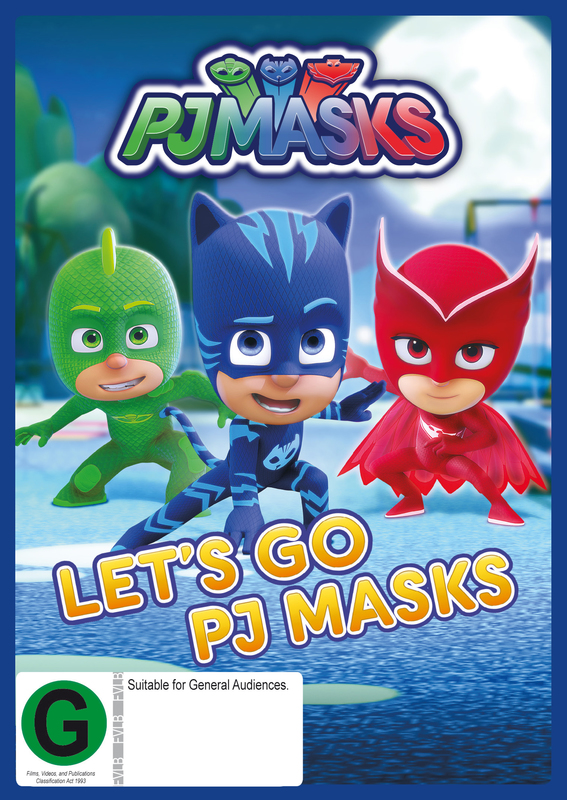 PJ Masks - Let's Go on DVD