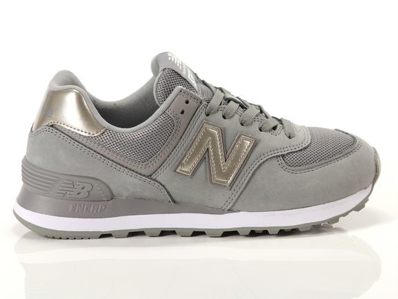 New Balance: Womens 574 Running Shoes - Grey (Size US 6.5)