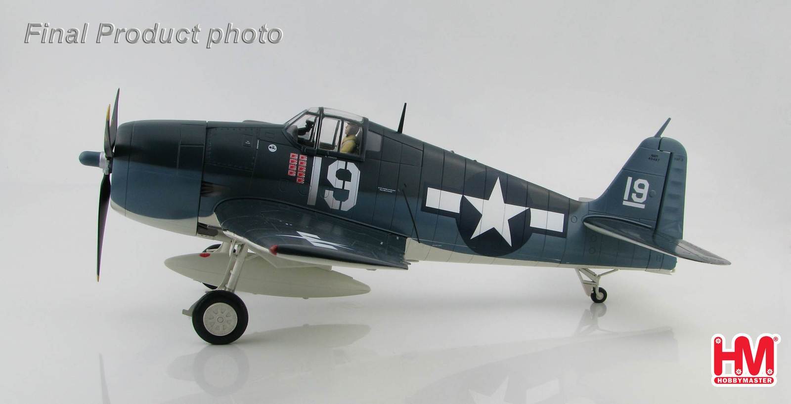 Hobby Master: 1/32 Grumman F6F-3 "Hellcat" - Diecast Model image