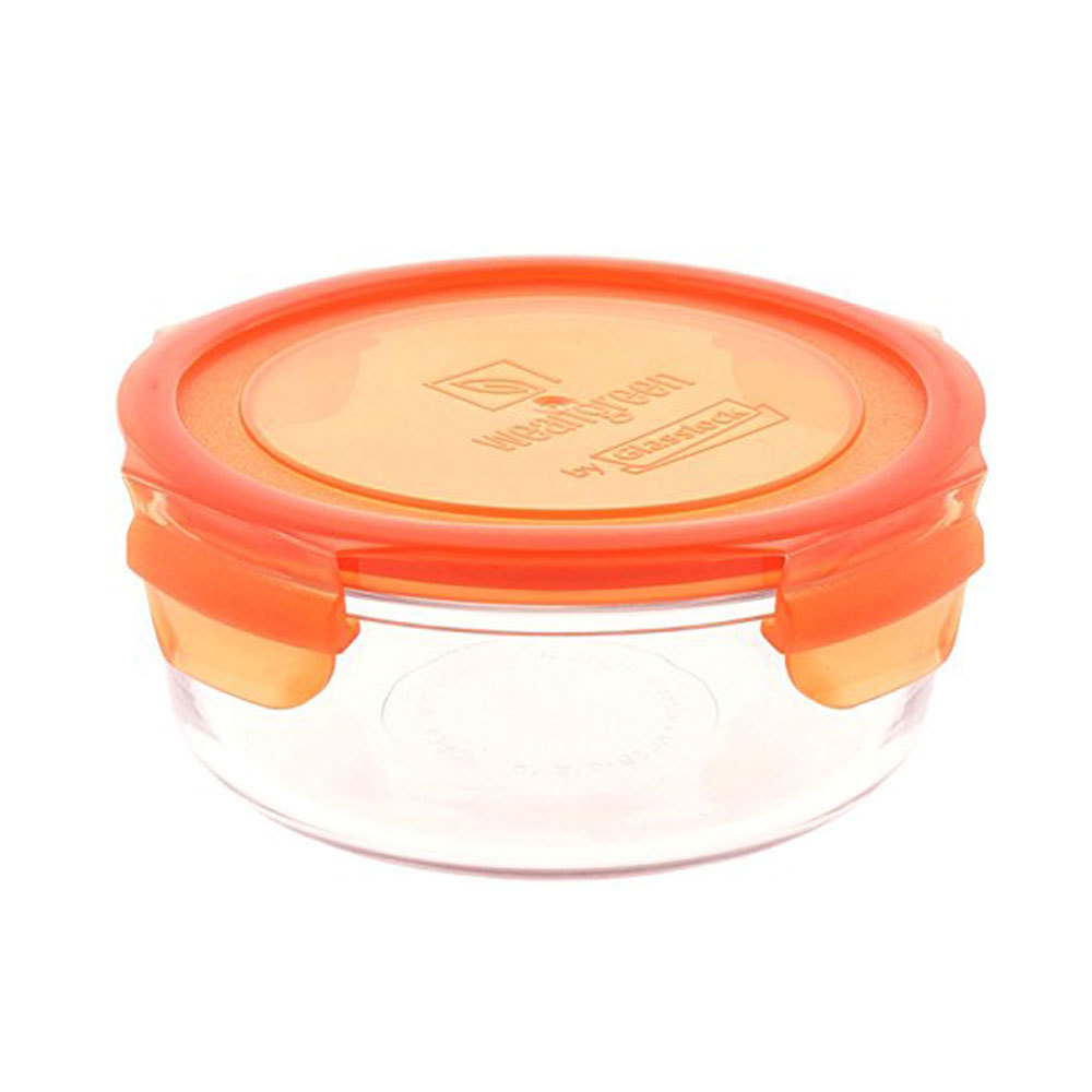 Glass Meal Bowl - Carrot (660ml) image