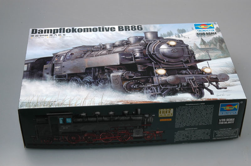 Maquette Résine CMK RA022 - Locomotive BR86 Kriegslokomotive - 1/35 - Occasion Parfait état