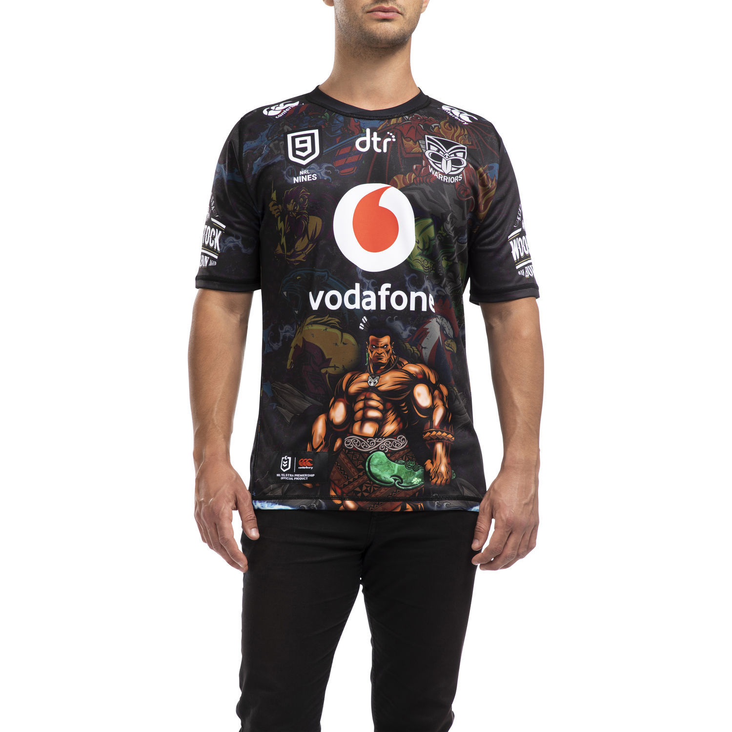 Vodafone Warriors Nines Jersey (L) image