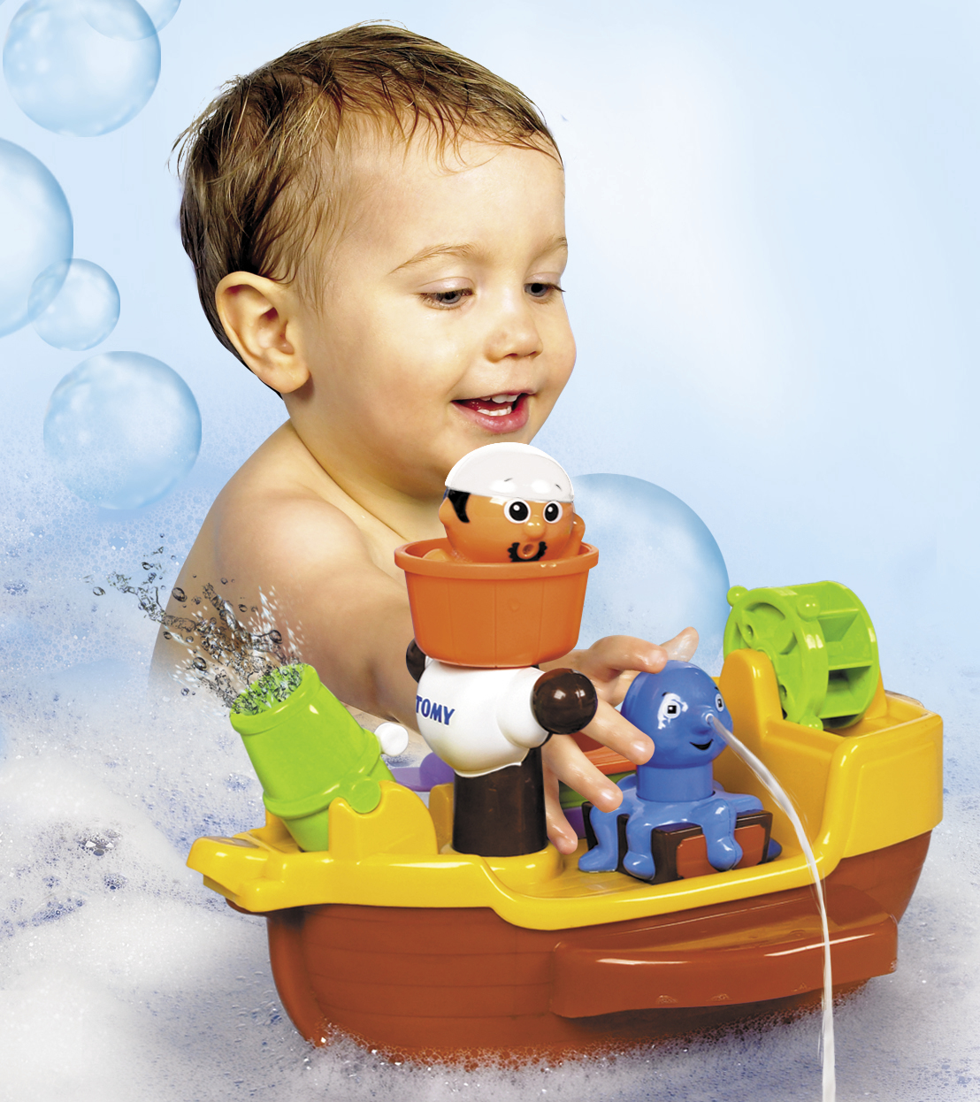 Tomy: Pirate Bath Ship - Bath Toy