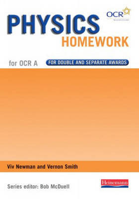 GCSE Science for OCR A Physics Homework Book by Bob McDuell image