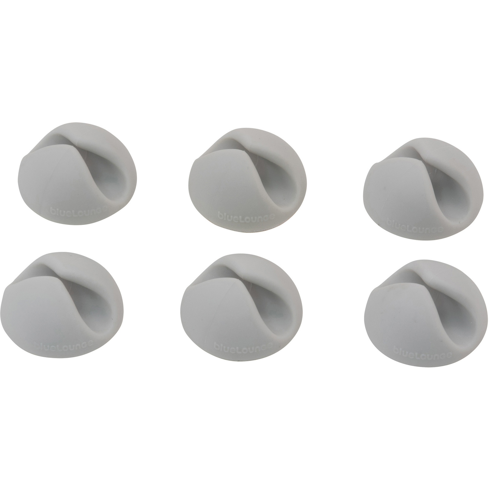 Bluelounge CableDrop Cable Clips - Grey