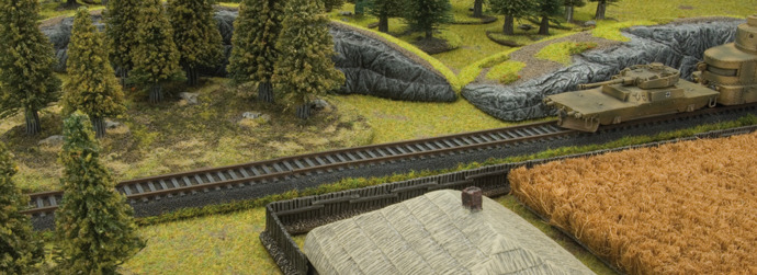 Flames of War - Train Tracks image