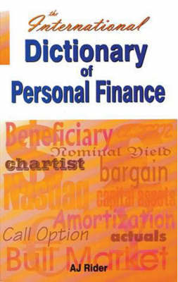 International Dictionary of Personal Finance by Alan J. Rider image