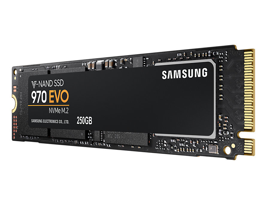 250GB Samsung 970 V-NAND M.2 NVMe SSD image